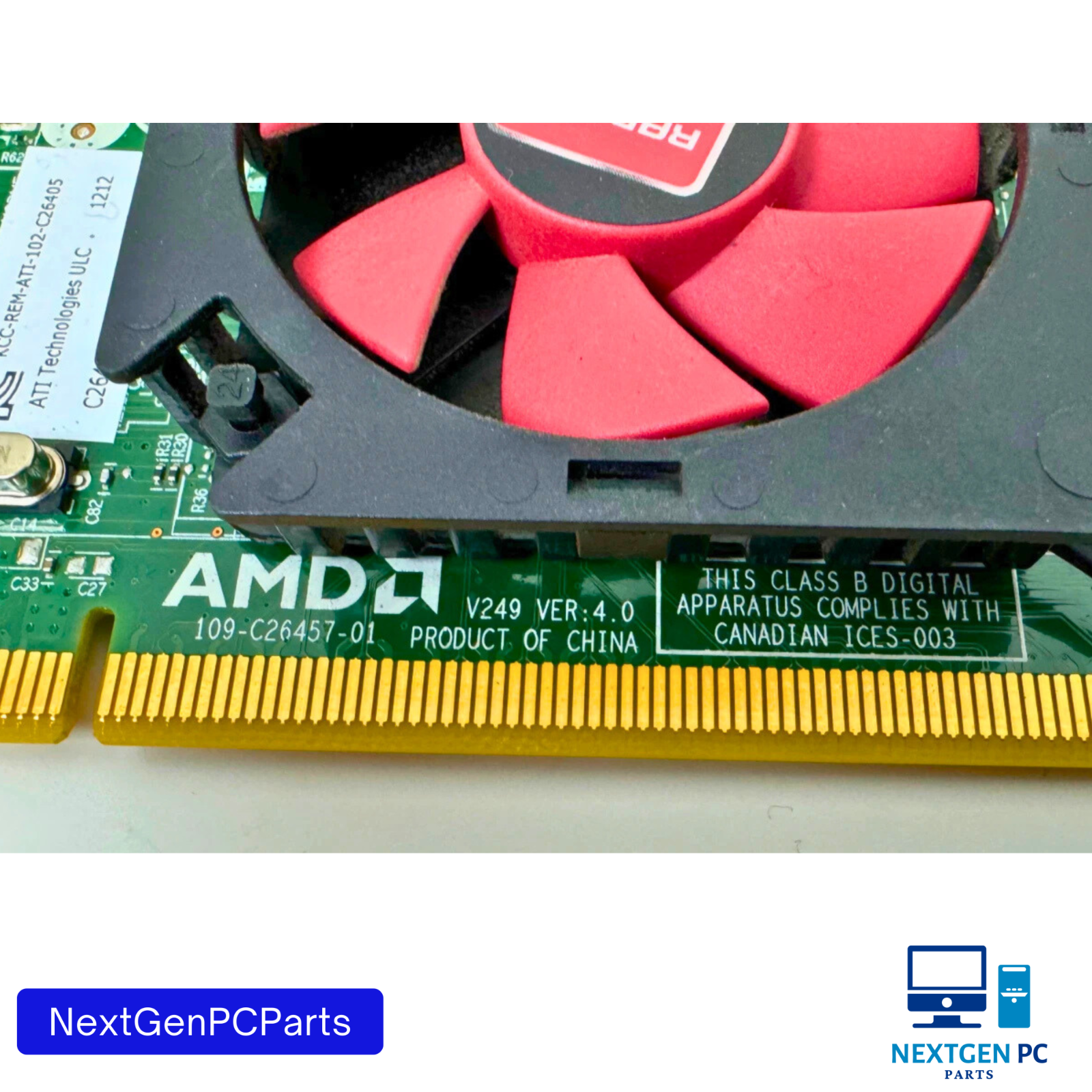 AMD Radeon HD 7470 1GB GDDR3 PCIe x16 Low Profile GPU 109-C26457-01 Tested
