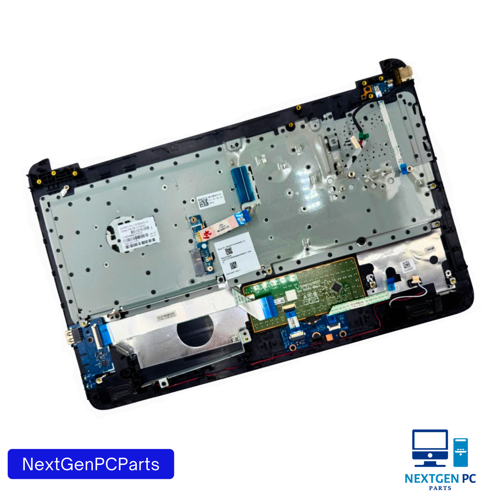 HP 255 G5 15.6" OEM Palmrest Assembly w/ Keyboard & Touchpad – Tested