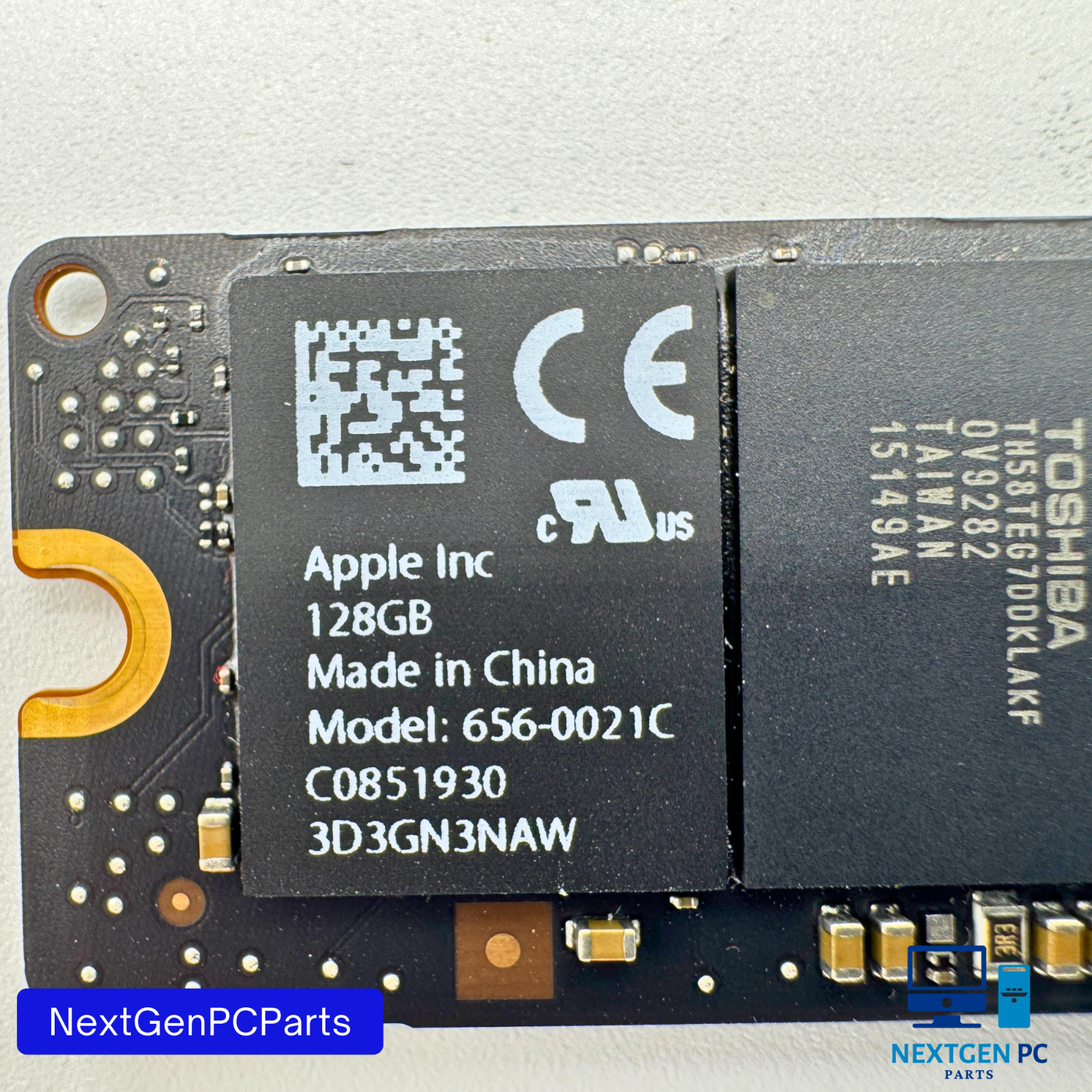 Apple 128GB SSD 656-0021C PCIe for MacBook Air 13"/11" A1465 A1466 2015