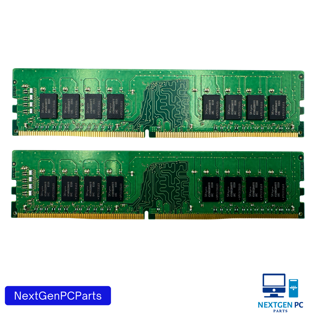 SK Hynix 32GB (2x16GB) 2Rx8 PC4-2400T RAM Memory Kit HMA82GU6AFR8N-UH