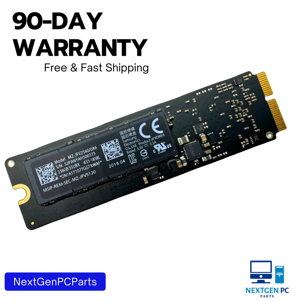 Apple Samsung 256GB SSD MZ-JPV2560/0A6 655-1858L iMac 27" A1419 Late 2013–2015