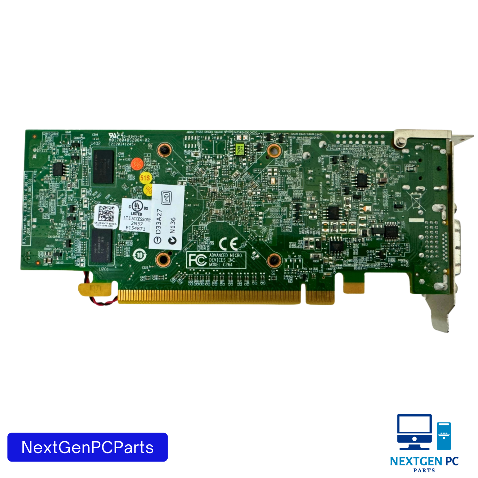 AMD Radeon HD 7470 1GB GDDR3 PCIe x16 Low Profile GPU 109-C26457-01 Tested