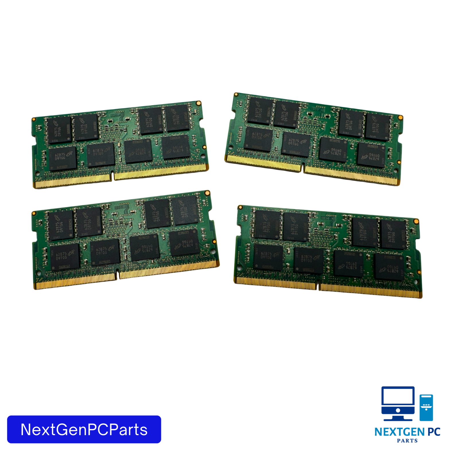 Micron 32GB (4X8) 8GB 2RX8 PC4-2133P-SB1-11 RAM Laptop Memory RAM