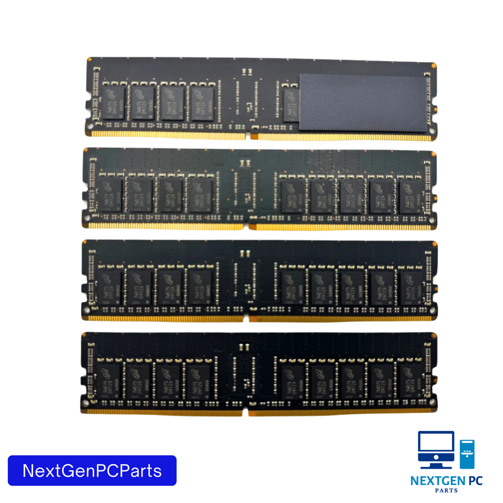 Lot of 4 - Micron 64GB (16GB x 4) ECC DDR4 2666MHz RAM MTA18ASF2G72PZ-2G6D2QK
