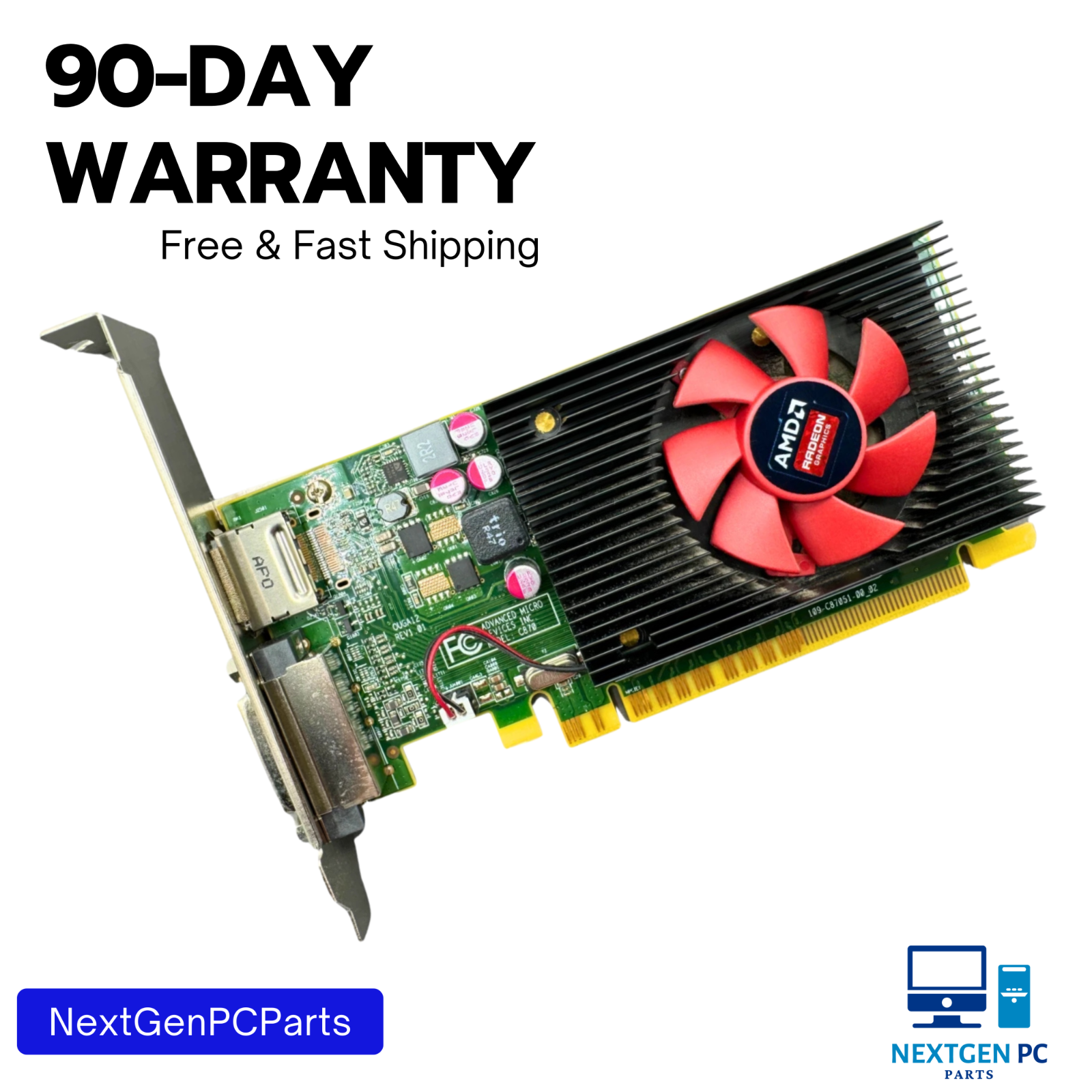 AMD Radeon R5 340X 2GB GDDR3 PCIe Graphics Card 109-C87051-00