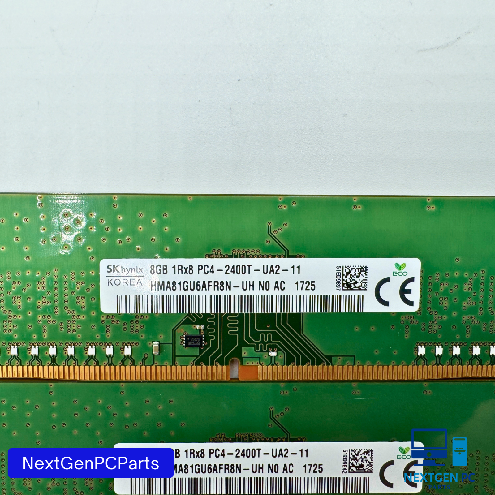 Lot of 10x 8GB DDR4 2133/2400 PC4 Desktop RAM Mixed Hynix Kingston Tested