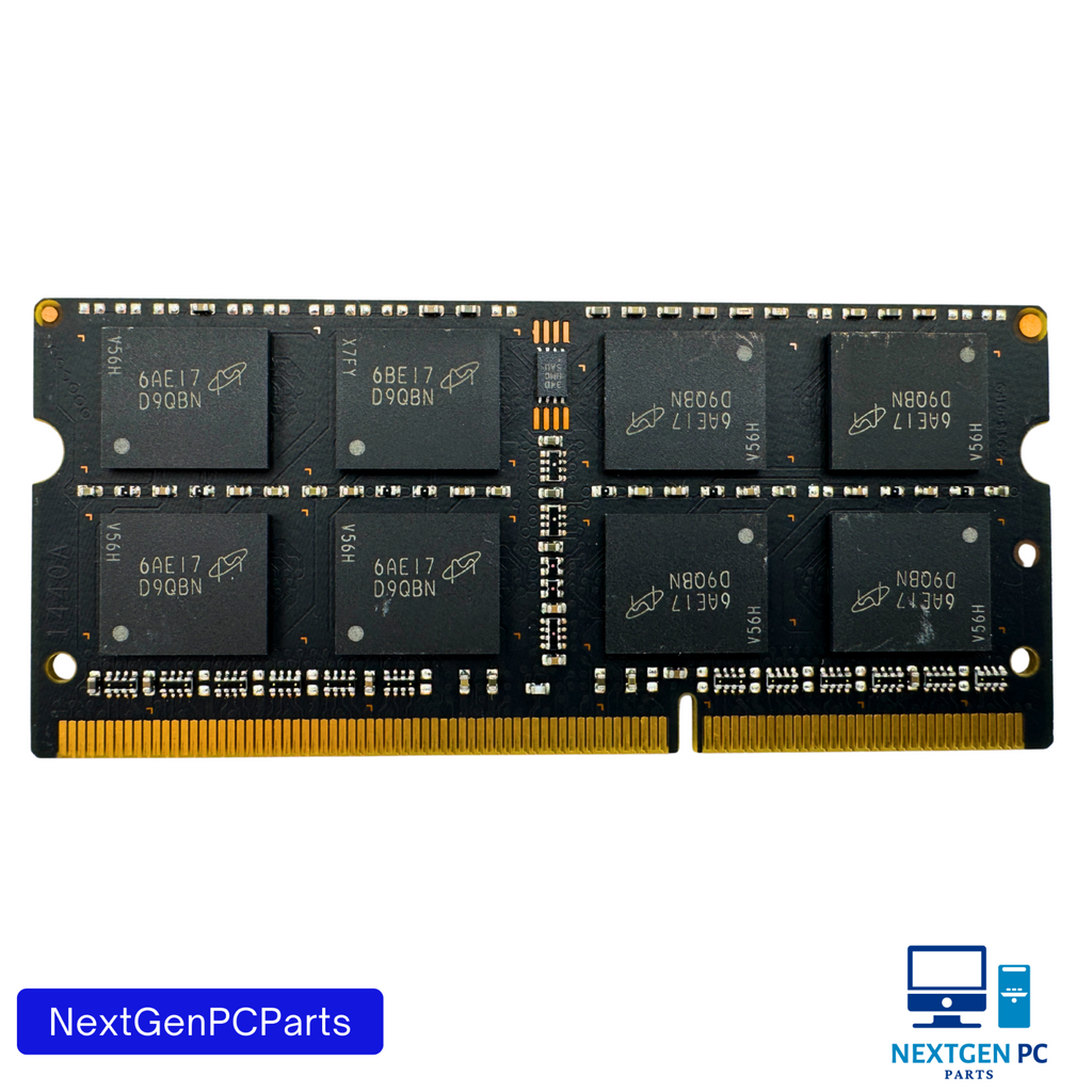Lot of 2 – Micron 8GB DDR3L 1600MHz Laptop RAM MTA16KTF1G64HZ-1G9E2 PC3L-12800S