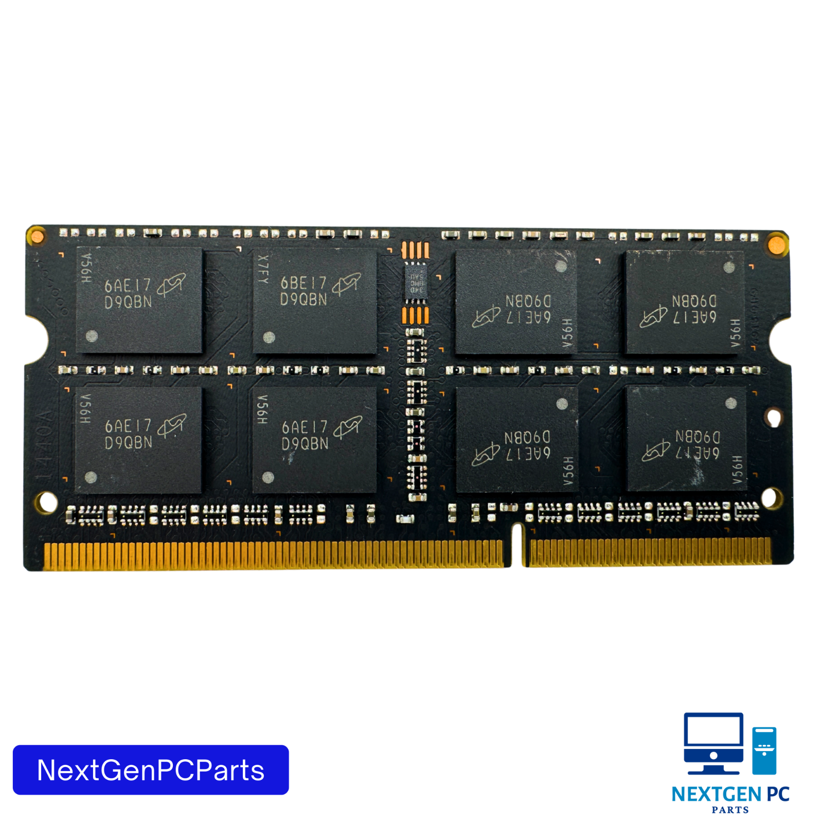 Lot of 2 – Micron 8GB DDR3L 1600MHz Laptop RAM MTA16KTF1G64HZ-1G9E2 PC3L-12800S