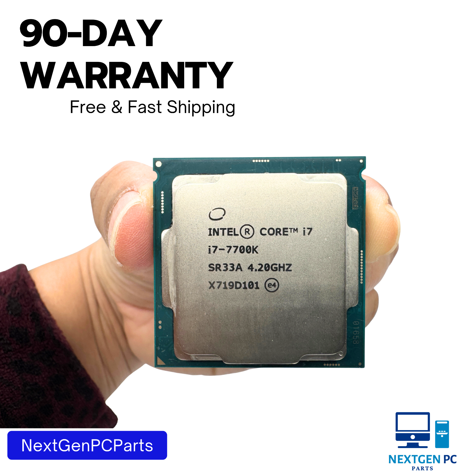 Intel Core i7-7700K SR33A 4.2GHz LGA1151 Quad Core Unlocked Processor Kaby Lake