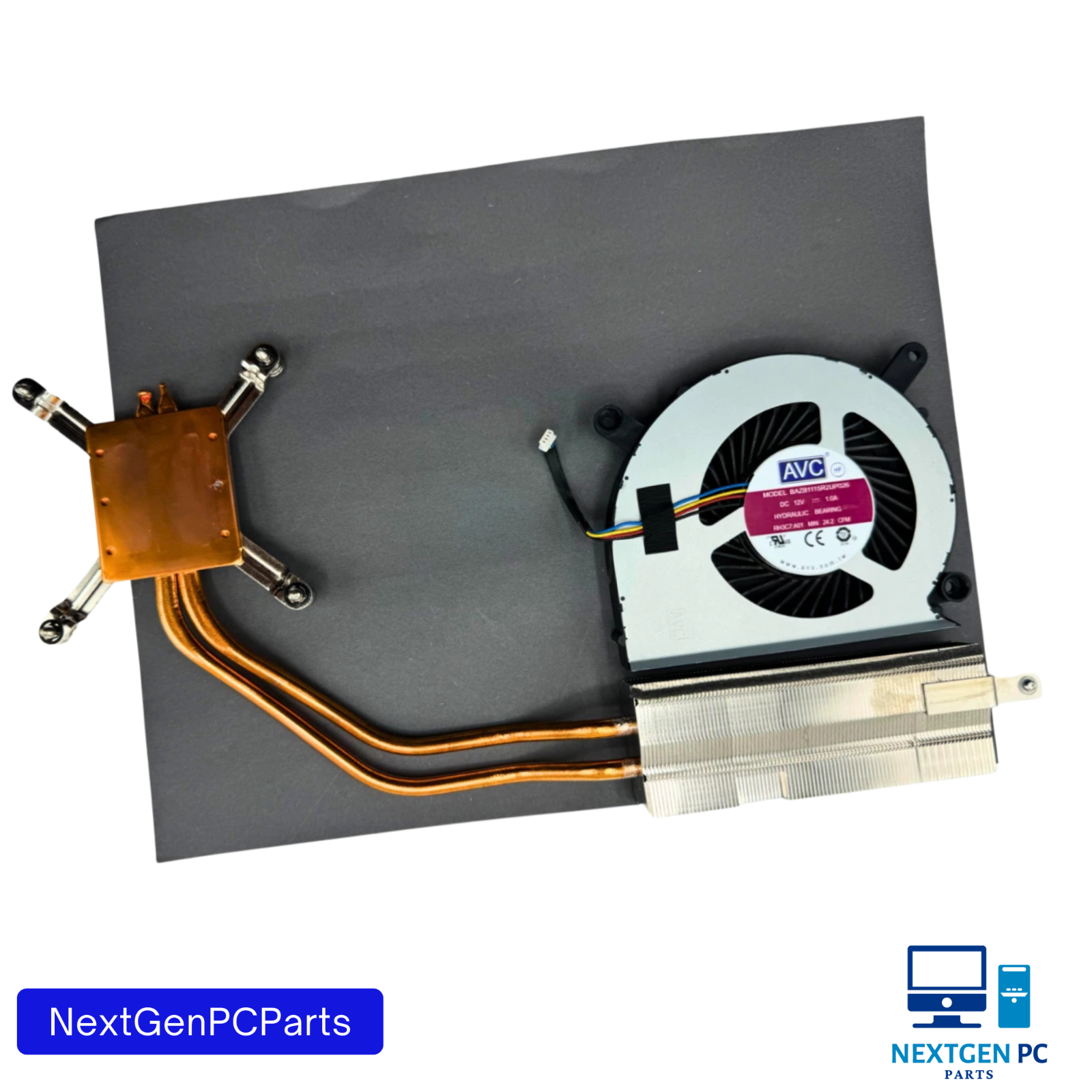 Dell OptiPlex 7400 AIO CPU Cooling Heatsink & Fan V9T6T 0RH3C7 Genuine OEM
