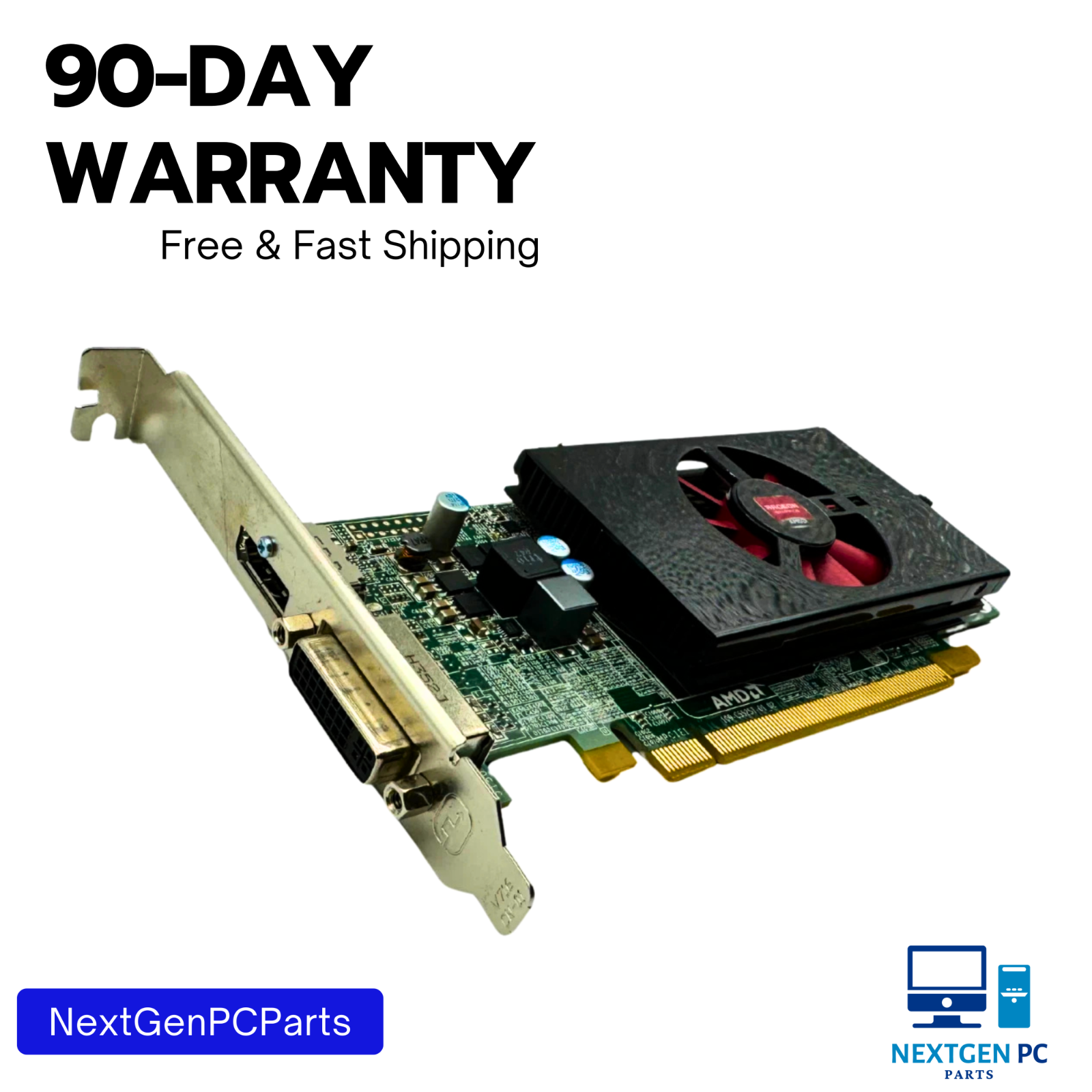 AMD Radeon HD 8570 1GB PCIe Graphics Card 109-C55257-01_02 DP DVI