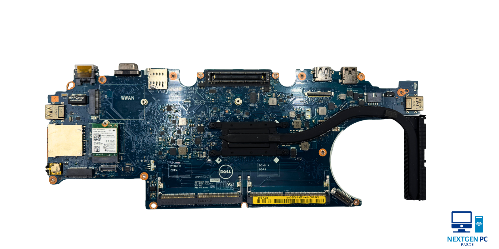 Dell Latitude E5470 Core i5-6300U 2.4GHz DDR4 Laptop Motherboard LA-C631P HCP0K