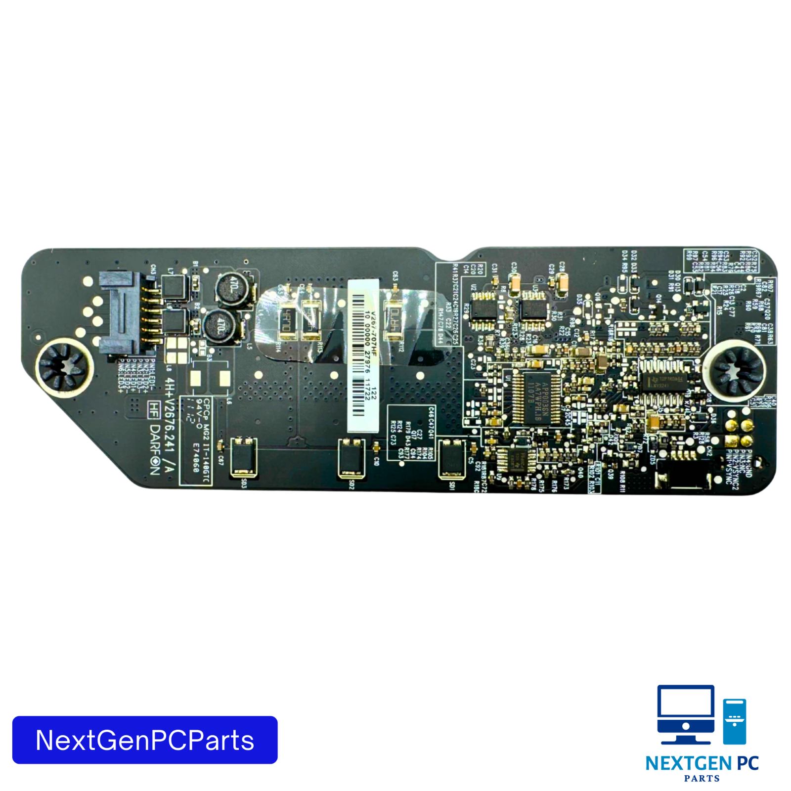 iMac 21.5" A1311 2011 LCD Backlight Inverter Board 612-0092 V267-707HF/V267-701