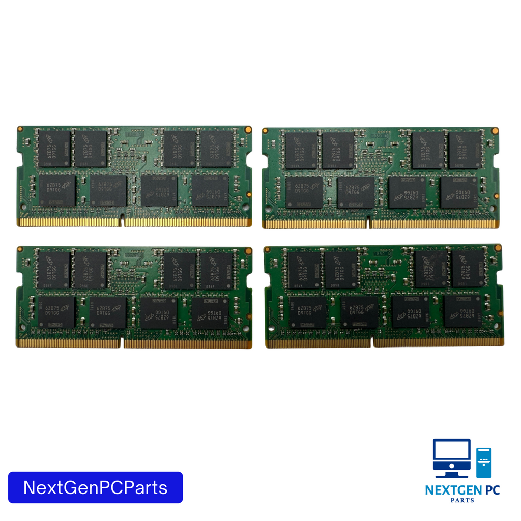 Micron 32GB (4X8) 8GB 2RX8 PC4-2133P-SB1-11 RAM Laptop Memory RAM