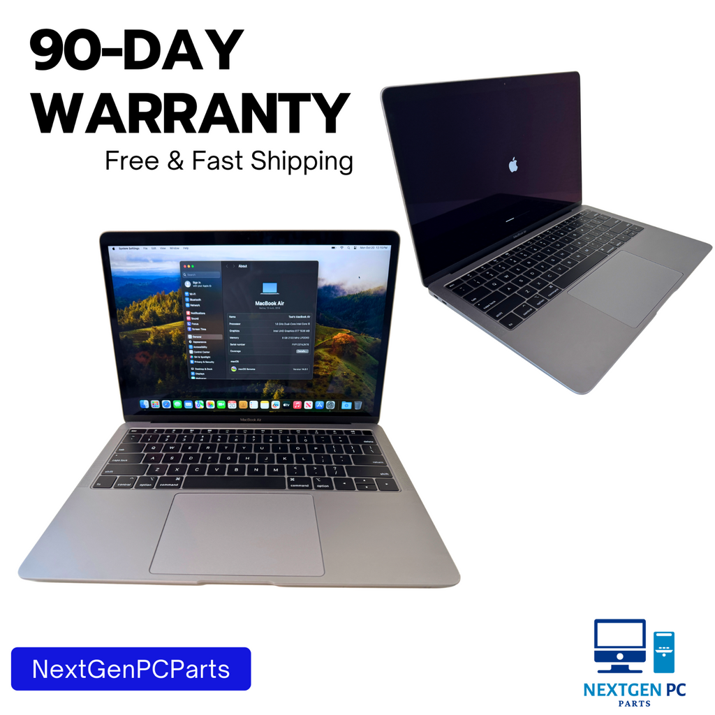 Apple MacBook Air A1932 13.3" 2018 i5 1.6GHz 8GB 256GB SSD Silver Grade A