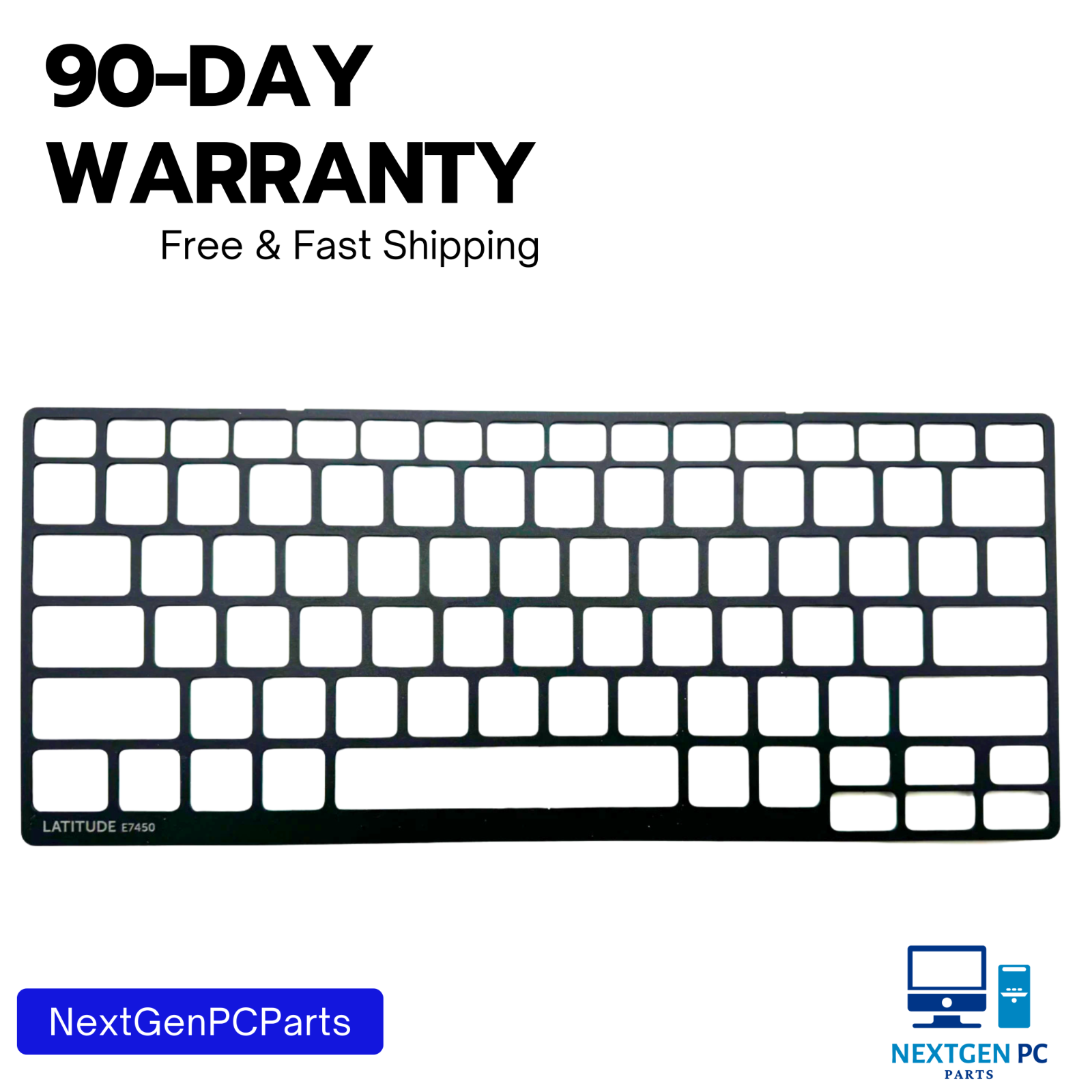 Dell Latitude E7450 Genuine Keyboard Surround Trim Bezel 9FFG3