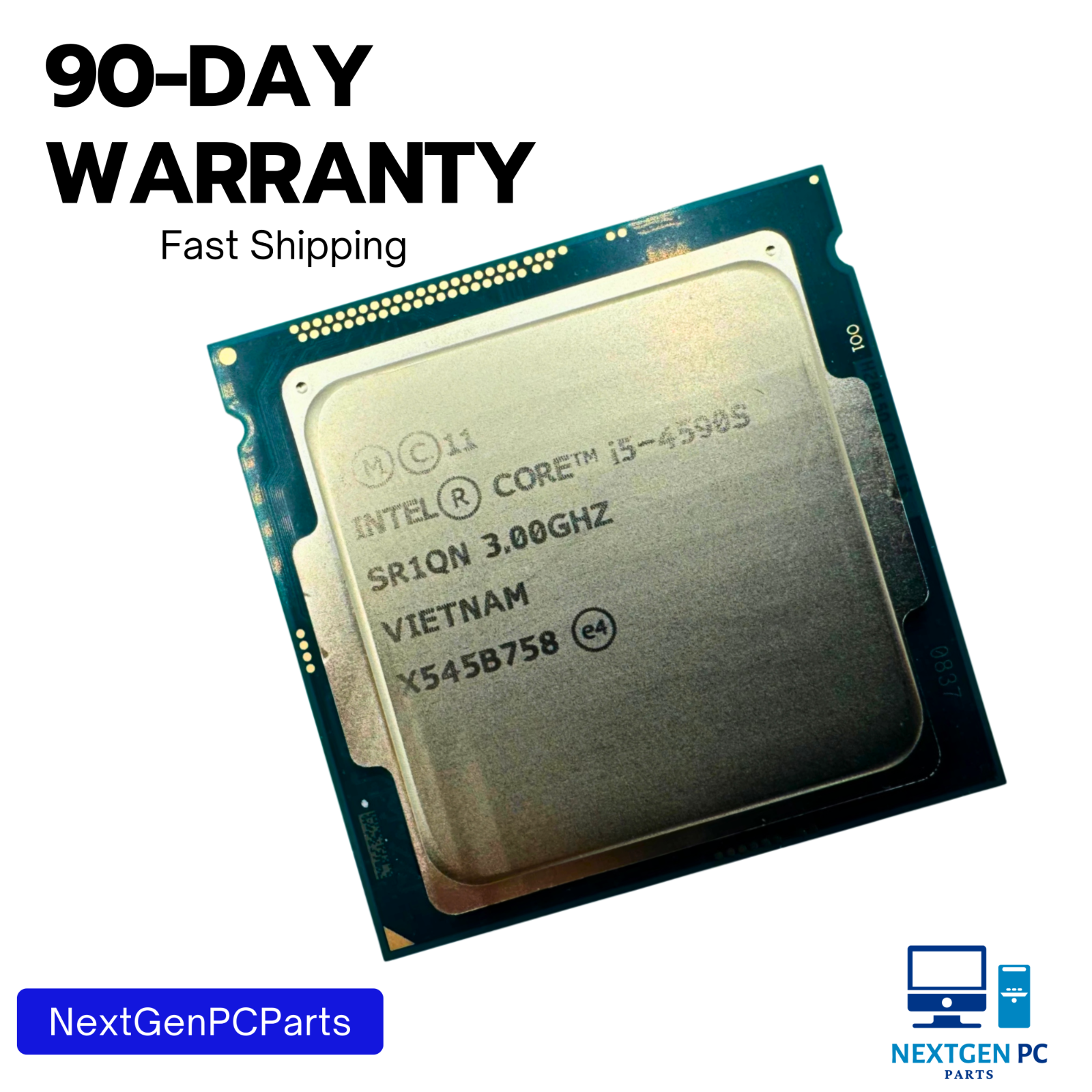 Intel Core i5-4590S 3.00GHz Quad-Core LGA1150 Desktop CPU Processor SR1QN