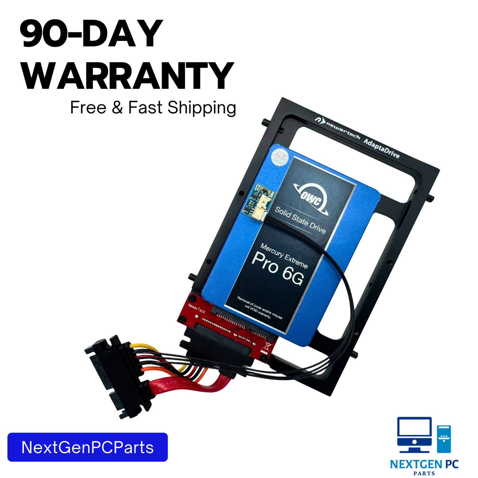 OWC 1TB Mercury Extreme Pro 6G 2.5" SATA III SSD w/ Mounting Brackets Adapters