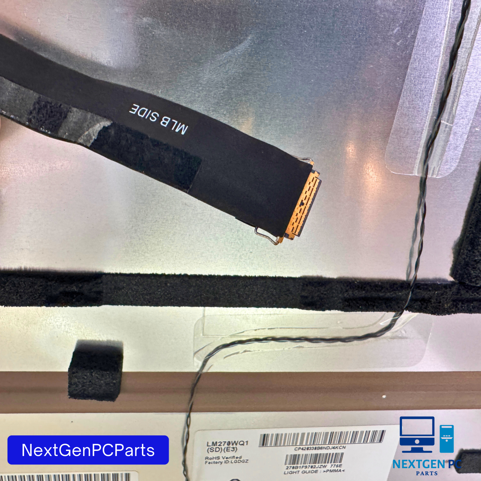 Apple iMac 27" A1312 LCD Display Screen LM270WQ1 (SD)(E3)