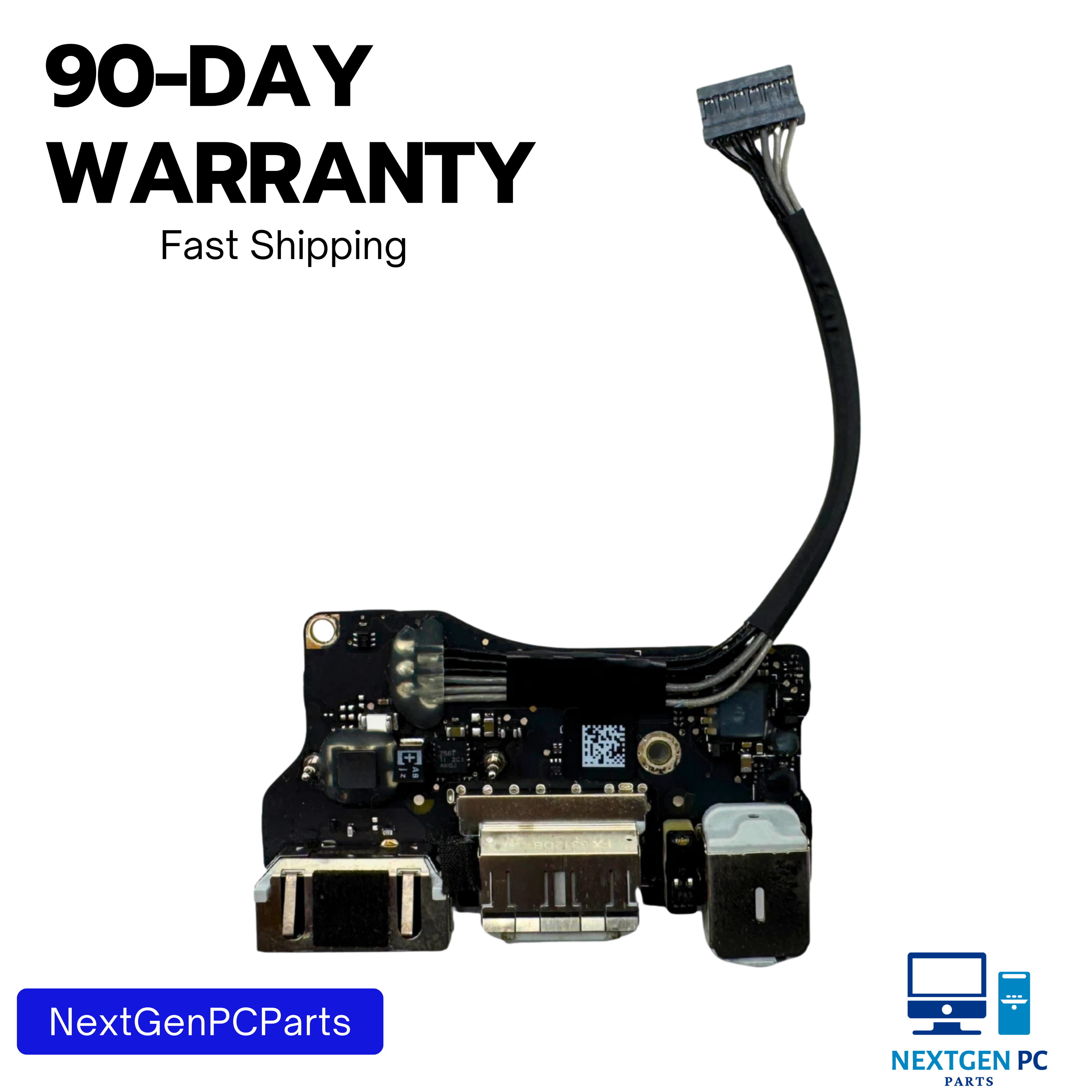 I/O Audio USB Magsafe Board MacBook Air 13" A1466 2012  923-0125 / 820-3214-A