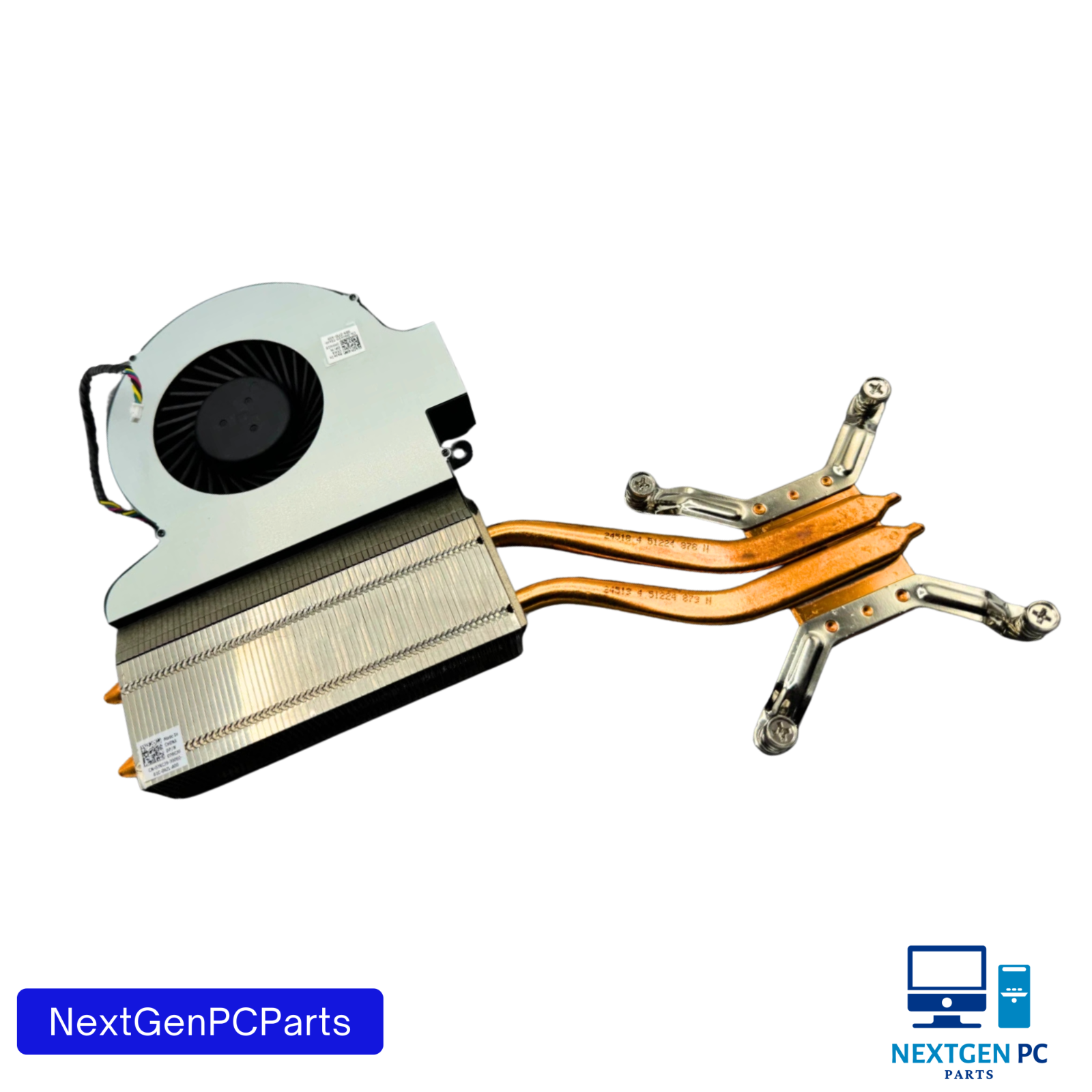 Dell OptiPlex 7440 All-In-One CPU Cooling Fan + Heatsink MHV25 7RCJ9