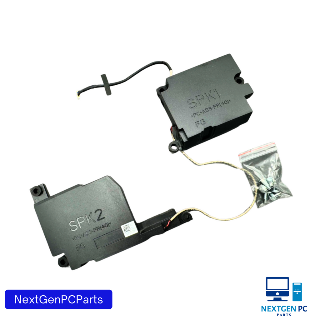 Dell Inspiron 5477 AIO Left + Right Speaker Set 0M0VF7 w/ Screws – Genuine