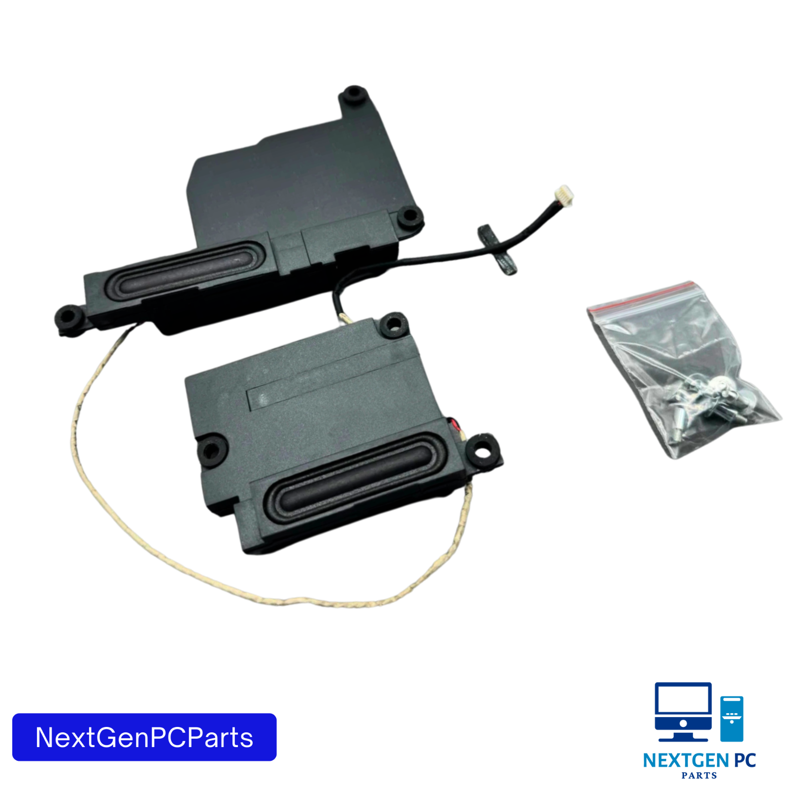 Dell Inspiron 5477 AIO Left + Right Speaker Set 0M0VF7 w/ Screws – Genuine