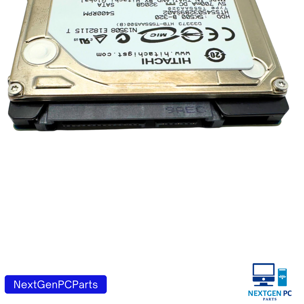 Hitachi 320GB SATA 2.5" Hard Drive HDD HTS545032B9SA02 5400RPM Tested