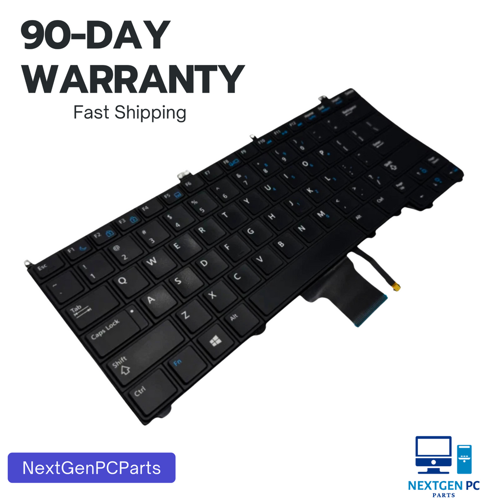 Dell Latitude 12 7000 E7240 E7440 Backlit Keyboard RXKD2 CN-0RXKD2
