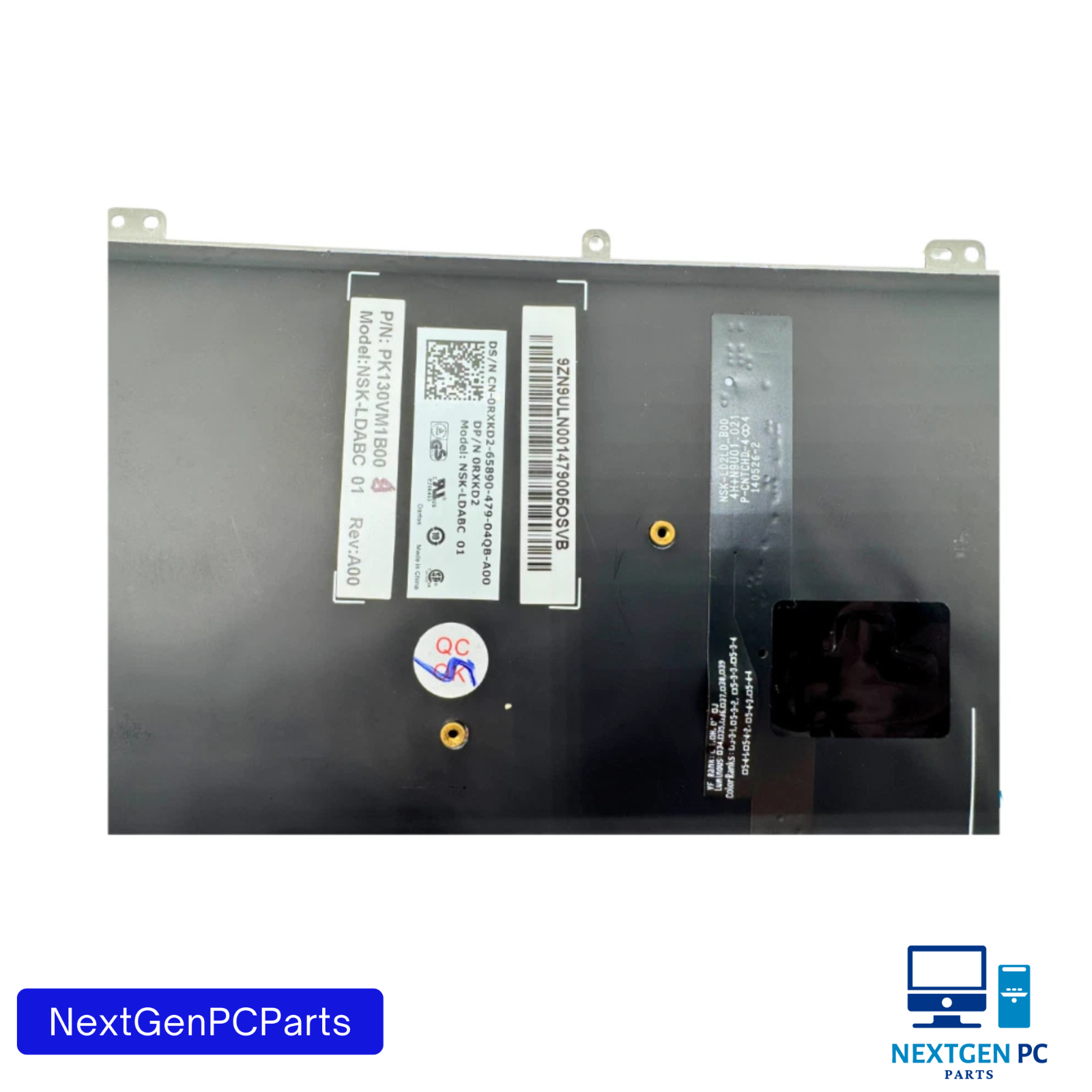 Dell Latitude 12 7000 E7240 E7440 Backlit Keyboard RXKD2 CN-0RXKD2