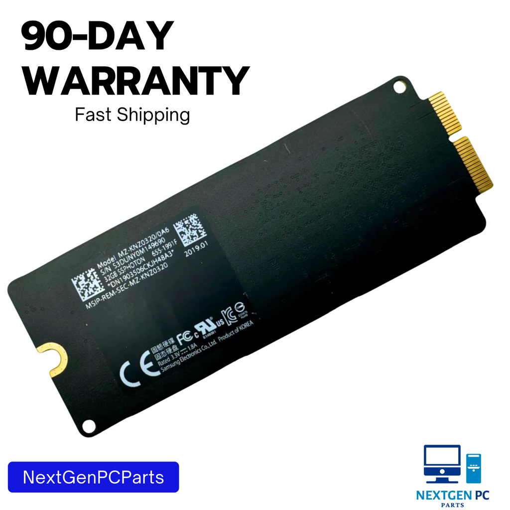 Apple Samsung 32GB SSD, 655-1991F for iMac/Mac mini 2015 2017 MZ-KNZ0320/A06