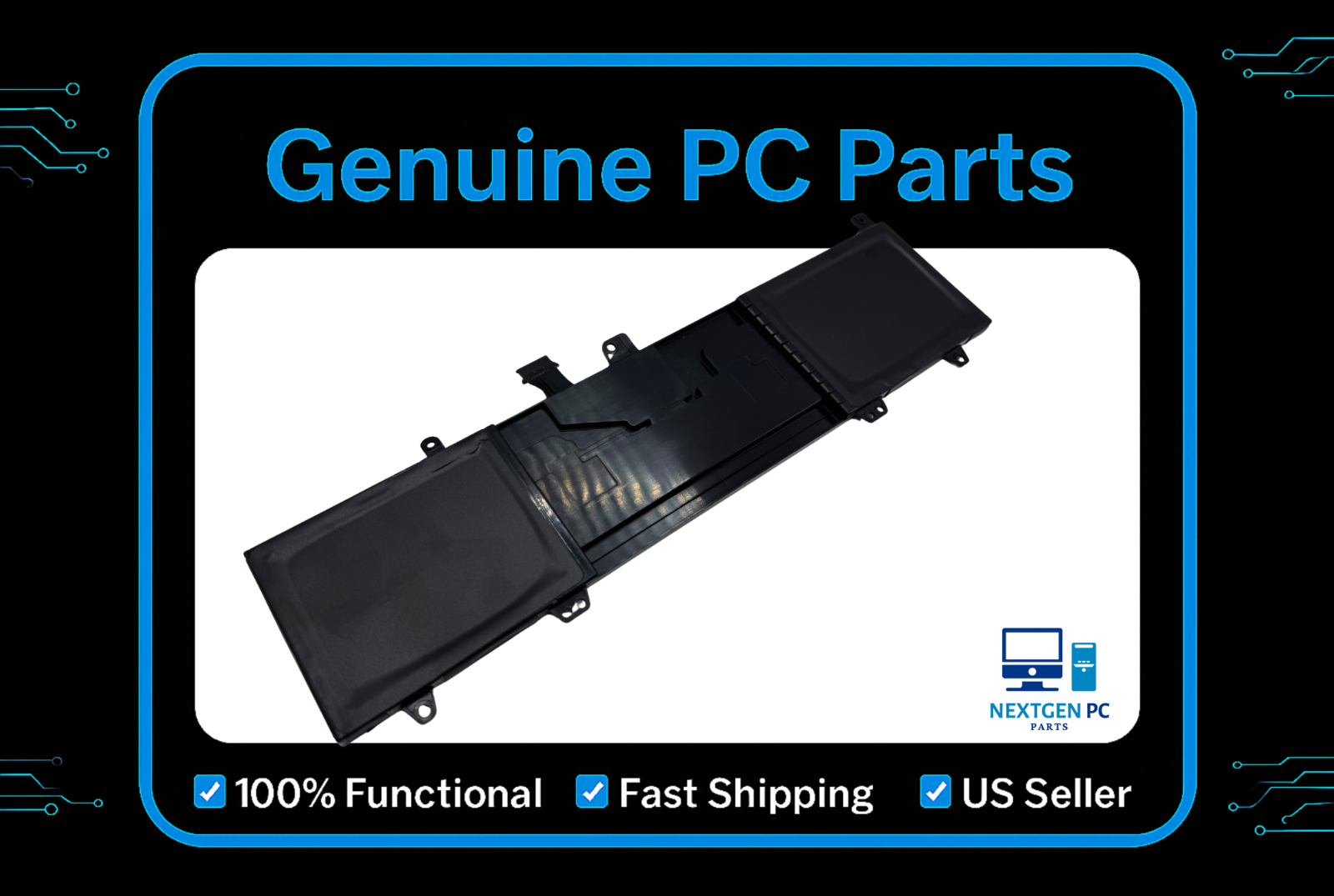 Genuine Dell Inspiron 11-3168 3162 7.6V 32Wh 4013mAh Battery 0PGYK5 0JV6J