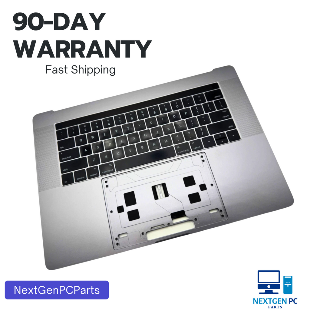 Apple MacBook Pro 15" A1707 2016 Space Gray Keyboard Bottom Case & Battery OEM