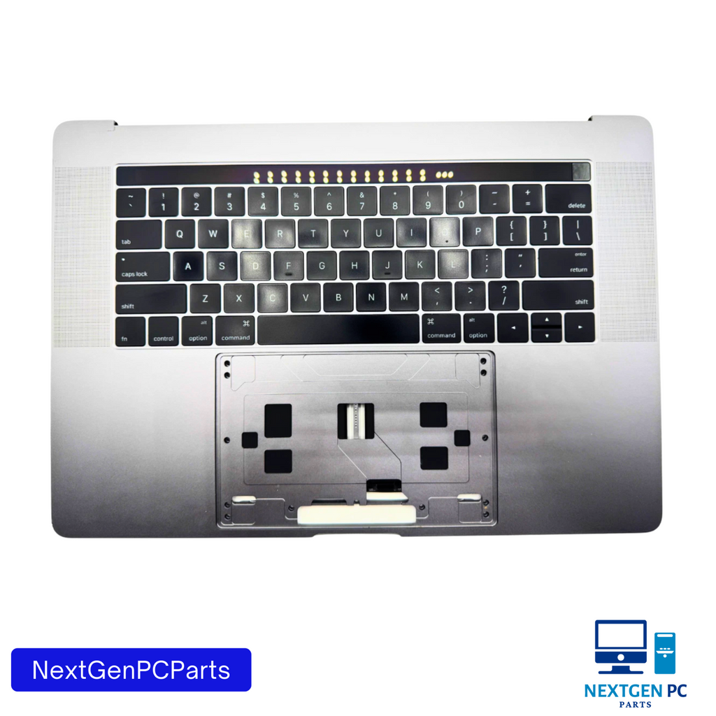 Apple MacBook Pro 15" A1707 2016 Space Gray Keyboard Bottom Case & Battery OEM