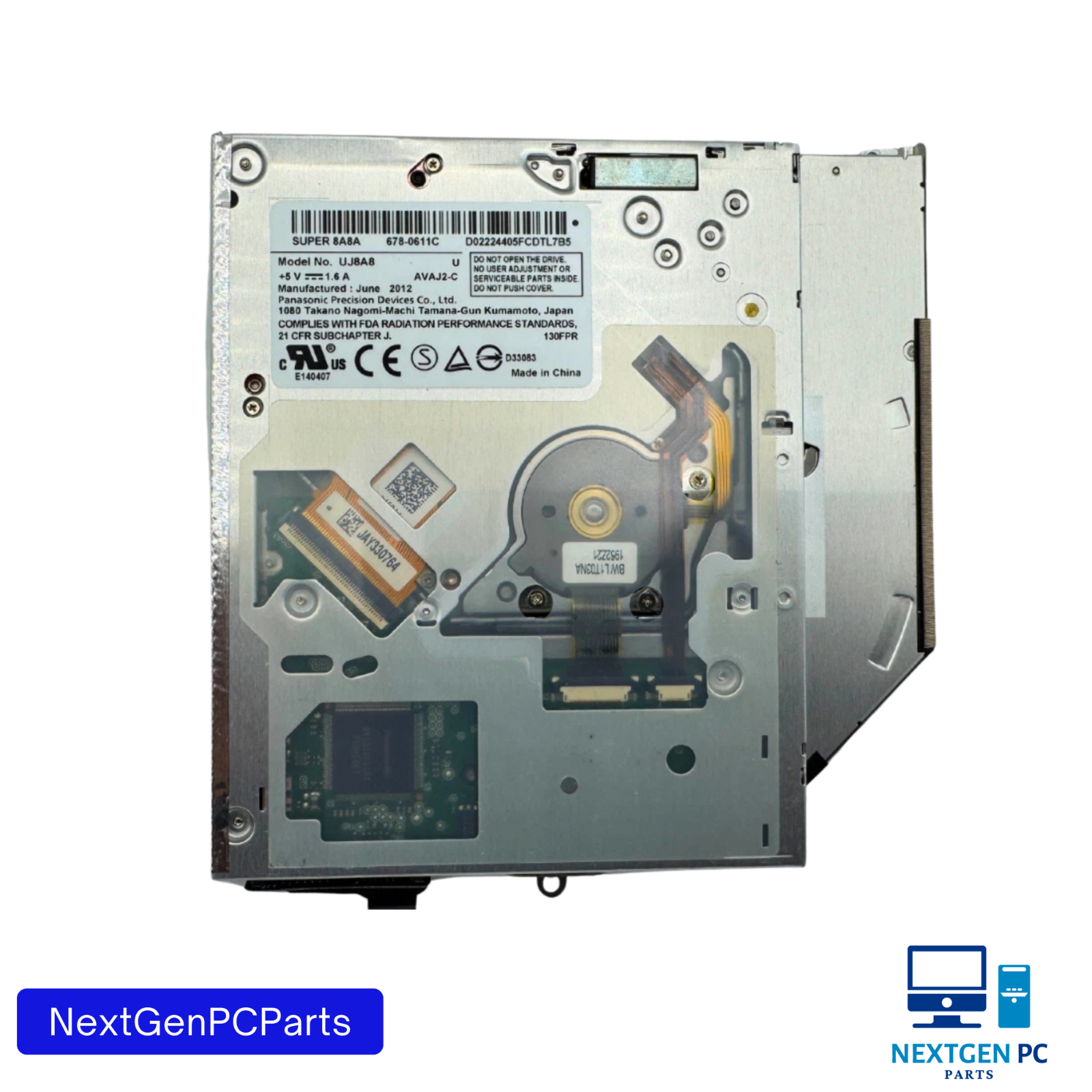 OEM DVD SuperDrive MacBook Pro 13" 15" 17" A1278 A1286 A1297 2009 2010 2011 2012