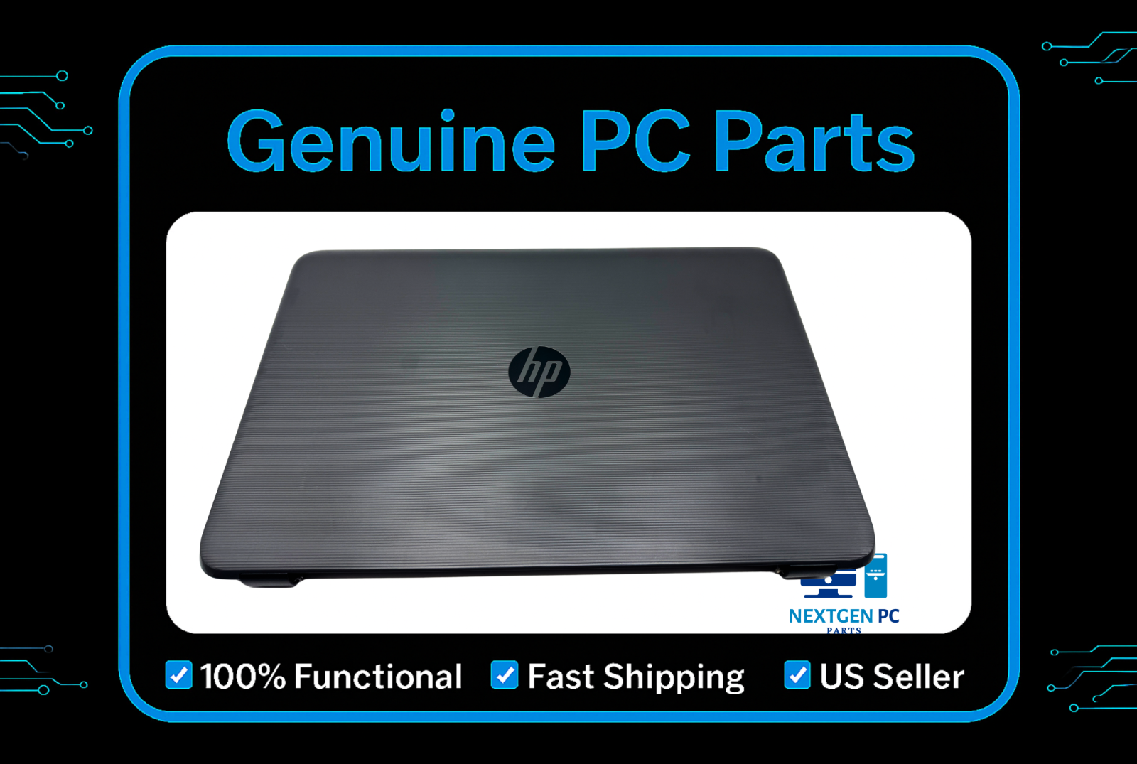 HP 15.6" 255 G5 Laptop Matte HD LCD Screen Complete Assembly