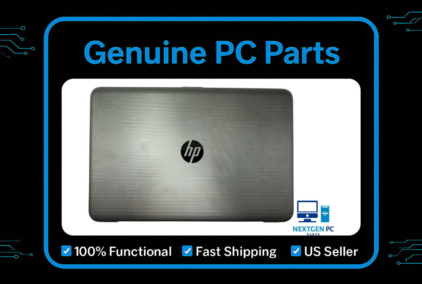 HP 15.6" 255 G5 Laptop Matte HD LCD Screen Complete Assembly