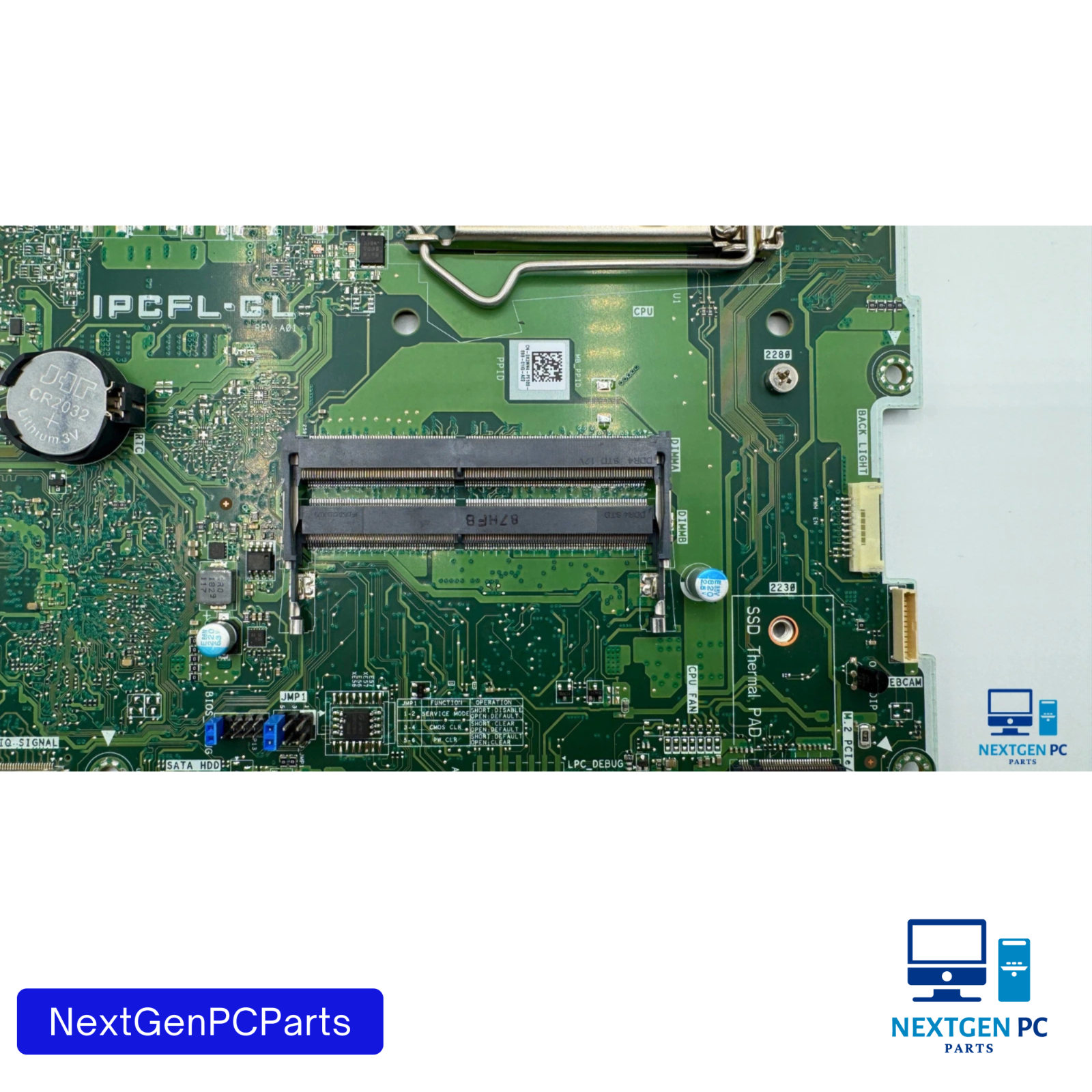 Dell Inspiron 24 5477 AIO AIO Motherboard IPCFL-GL JVDY1 0JVDY1 CN-0JVDY1