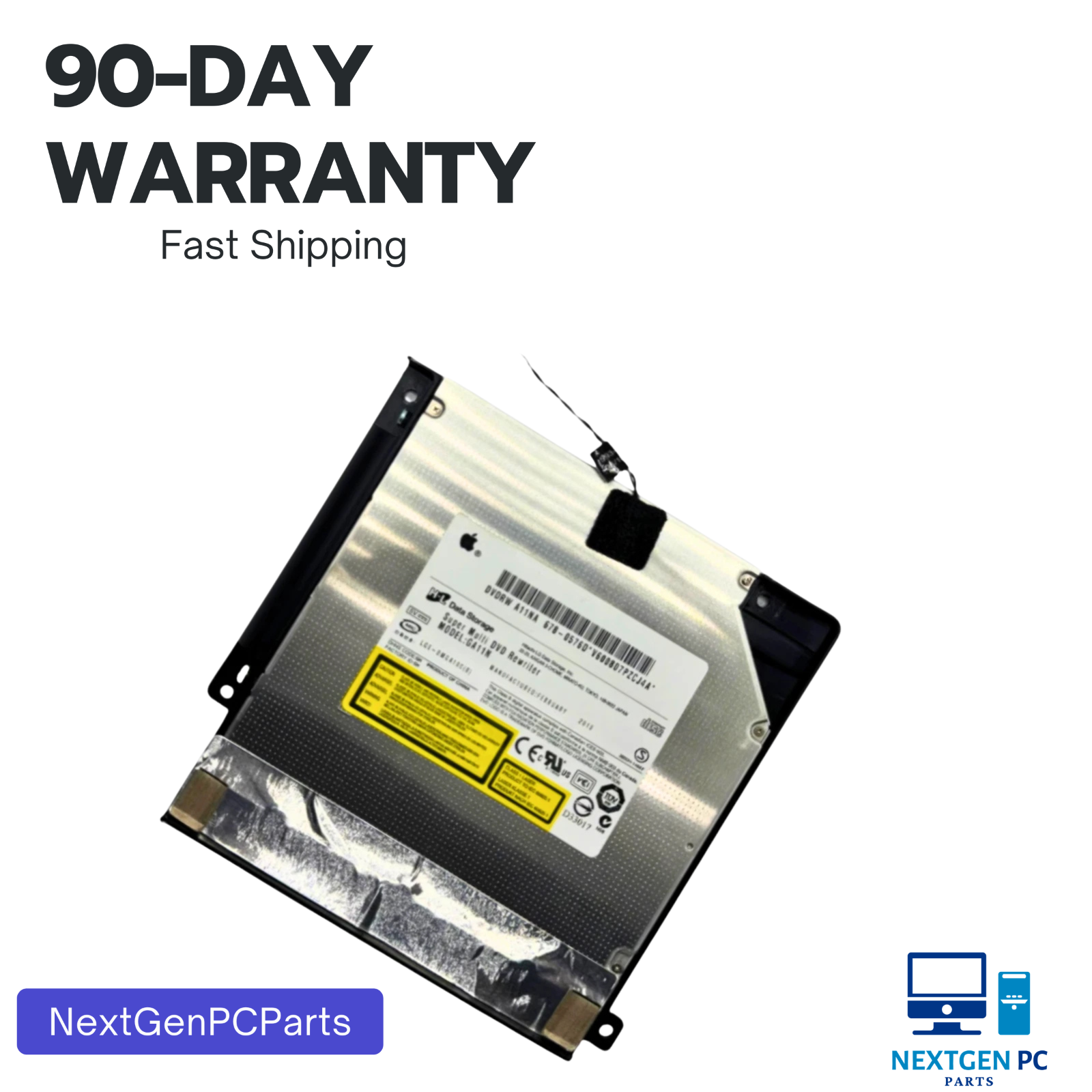 Apple iMac 27" A1311 A1312 SuperDrive DVD-RW GA11N 678-0576E 2009 2010