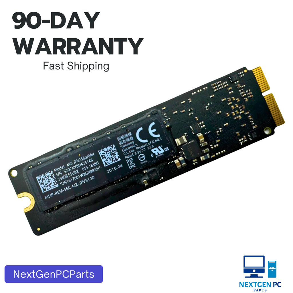 Apple / Samsung MZ-JPV2560/0A4 655-1858H 256GB SSUBX SSD Solid State Drive HD675