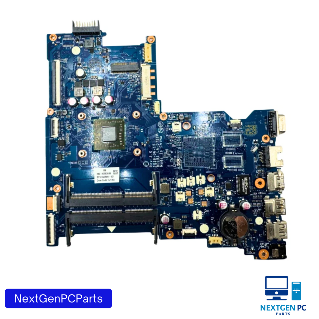 HP 15.6" 255 G5 AMD E2-7110 1.80GHz OEM Laptop Motherboard - Tested