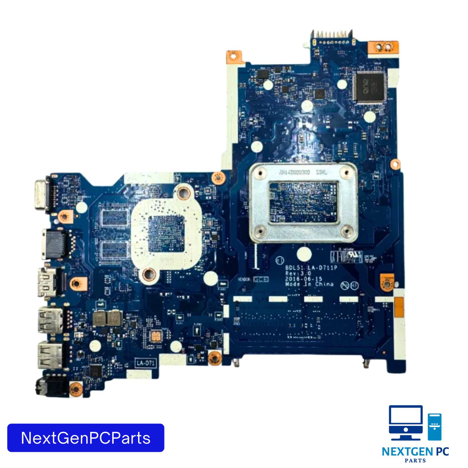 HP 15.6" 255 G5 AMD E2-7110 1.80GHz OEM Laptop Motherboard - Tested