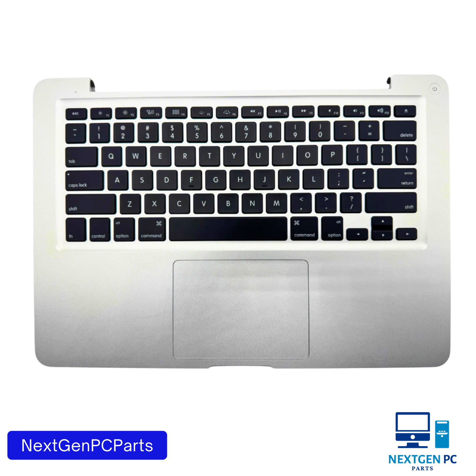 Apple MacBook Pro 13" A1278 Mid 2012 Top Case Keyboard Palmrest 661-6595