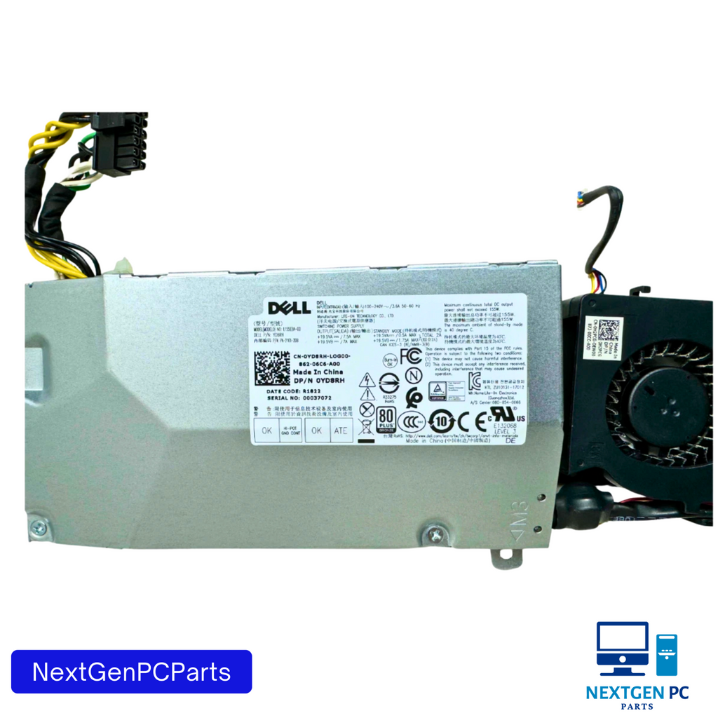 Dell L155EBA-00 155W 240V OptiPlex 7460 AIO YD8RH Power Supply
