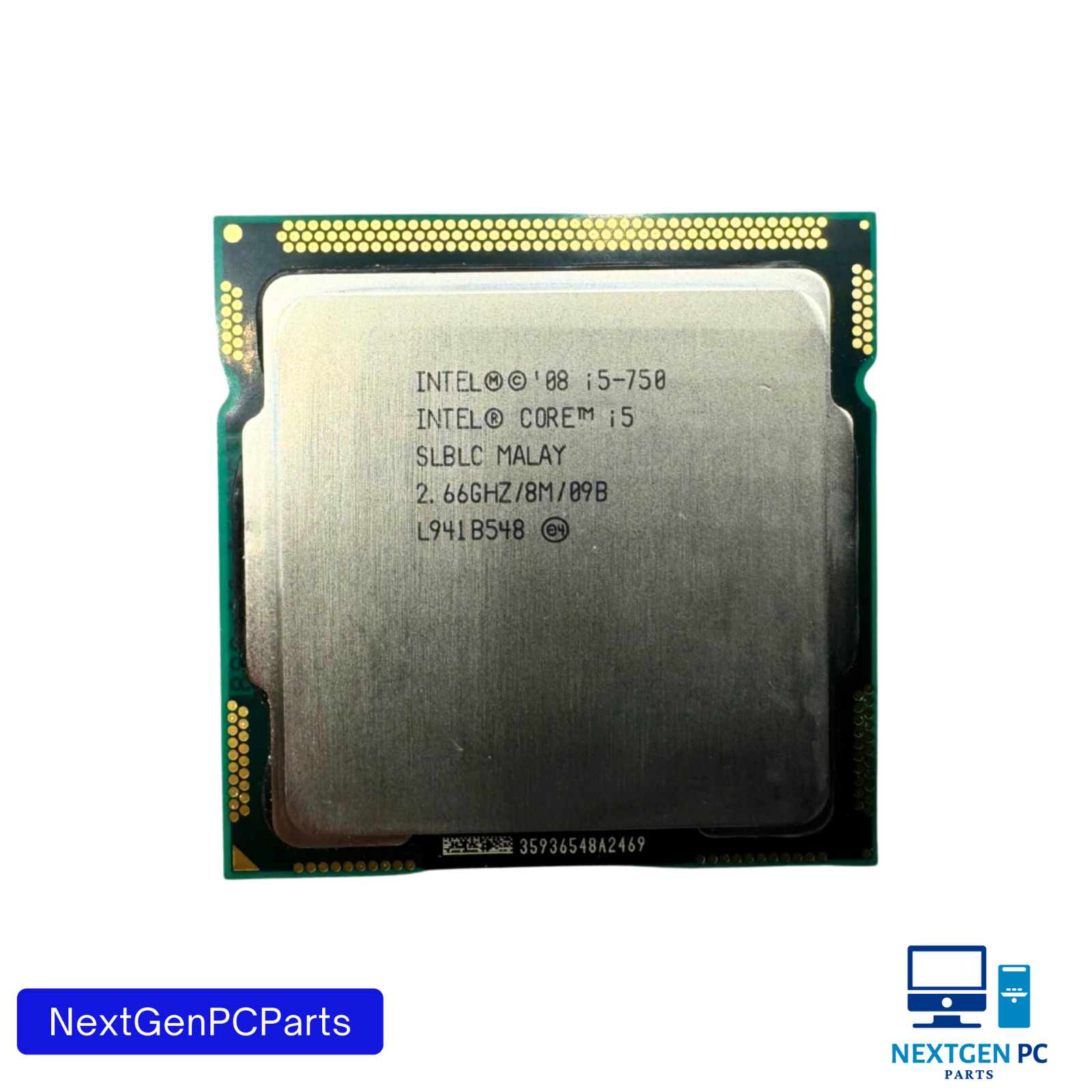 Intel Core i5-750 2.66GHz 8MB Quad-Core CPU LGA 1156/Socket H SLBLC Processor