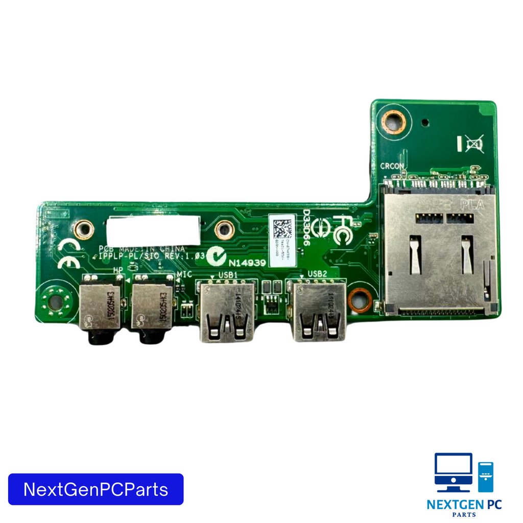 Dell XPS 2720 USB Audio SD I/O Board 48.4PP18.011 PP PL SIO REV 1.03