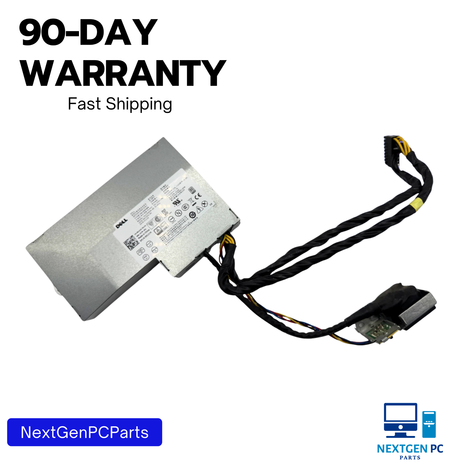 Dell OptiPlex 7440 AIO 200W Power Supply HU200EPA-00 09121N 68G-0278-A01