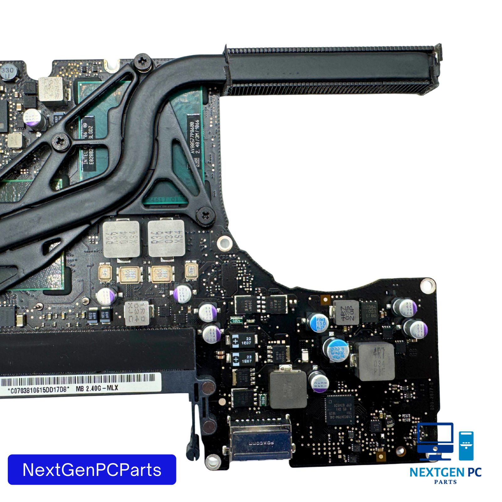 Apple MacBook 13" A1342 2010  Logic Board 2.4GHz 820-2877-B 661-5640