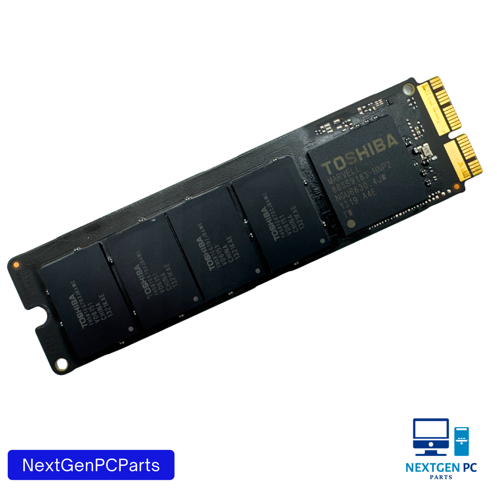 Apple Toshiba 128GB SSD THNSN2128GSPS 655-1816A MacBook Air/Pro 11" 13" 2013–201