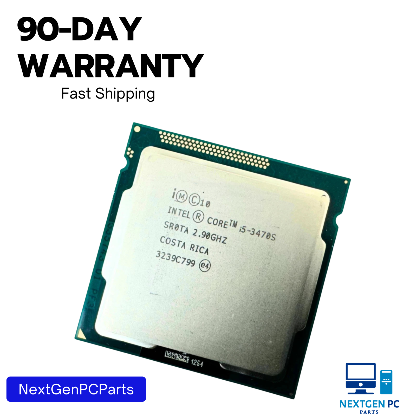 Intel Core i5-3470S SR0TA Quad-Core 2.9GHz 6MB LGA1155 CPU Processor